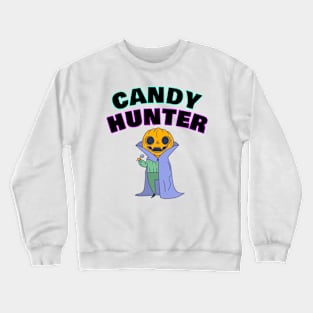 Halloween Candy Hunter Crewneck Sweatshirt